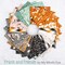 Moon & Stars in Black Glow in the Dark (gc17477-black) | Frank and Friends | My Mind's Eye | Riley Blake